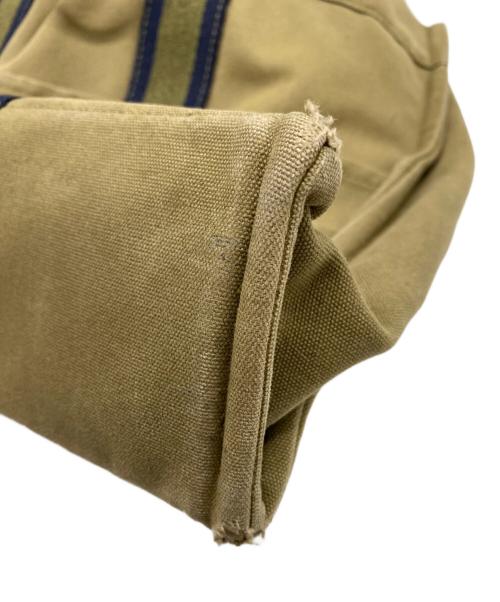 HERMES（エルメス）HERMES (エルメス) トートバッグ オリーブ×ネイビーの古着・服飾アイテム