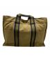 HERMES (エルメス) トートバッグ オリーブ×ネイビー：8000円