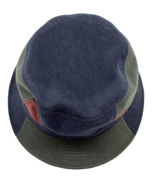 BORSALINO（ボルサリーノ）BORSALINO (ボルサリーノ) バケットハット ネイビー×グリーンの古着・服飾アイテム