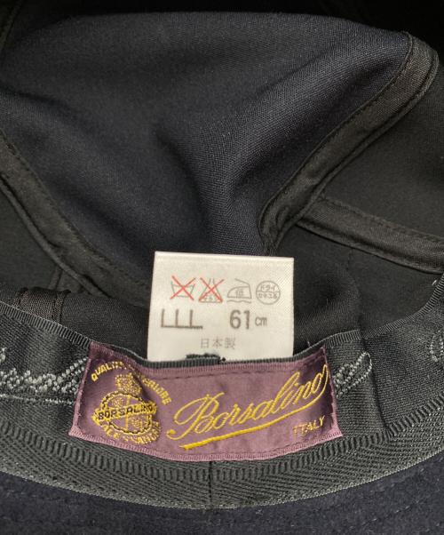 BORSALINO（ボルサリーノ）BORSALINO (ボルサリーノ) バケットハット ネイビー×グリーンの古着・服飾アイテム
