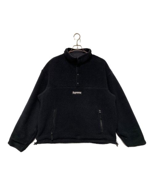SUPREME（シュプリーム）SUPREME (シュプリーム) Polartec Shearling Reversible Pullover ブラック サイズ:Lの古着・服飾アイテム