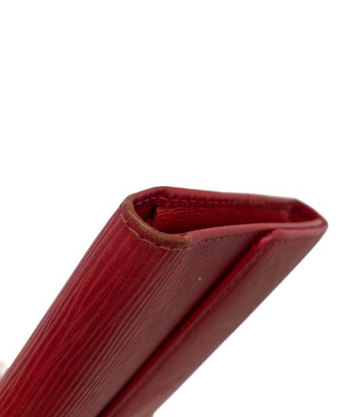 LOUIS VUITTON（ルイ ヴィトン）LOUIS VUITTON (ルイ ヴィトン) 3つ折り財布 レッドの古着・服飾アイテム