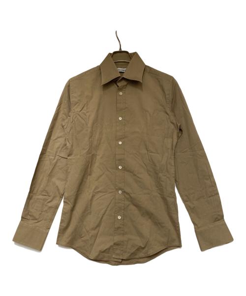 DOLCE & GABBANA（ドルチェ＆ガッバーナ）DOLCE & GABBANA (ドルチェ＆ガッバーナ) 長袖シャツ ベージュ サイズ:40の古着・服飾アイテム