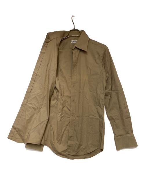 DOLCE & GABBANA（ドルチェ＆ガッバーナ）DOLCE & GABBANA (ドルチェ＆ガッバーナ) 長袖シャツ ベージュ サイズ:40の古着・服飾アイテム