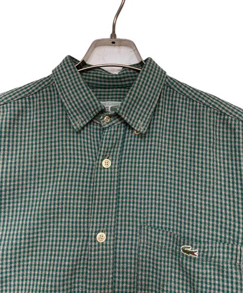 LACOSTE（ラコステ）LACOSTE (ラコステ) 長袖シャツ グリーン サイズ:不明の古着・服飾アイテム