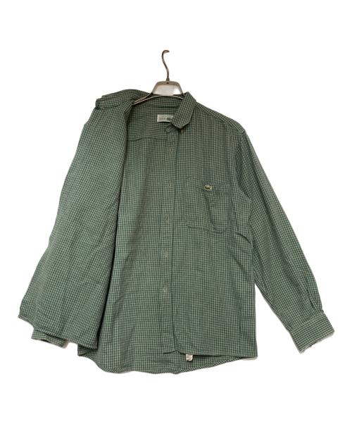 LACOSTE（ラコステ）LACOSTE (ラコステ) 長袖シャツ グリーン サイズ:不明の古着・服飾アイテム