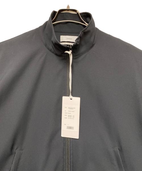 Graphpaper（グラフペーパー）Graphpaper (グラフペーパー) Stretch Double Satin Track Blouson ブラック サイズ:1 未使用品の古着・服飾アイテム
