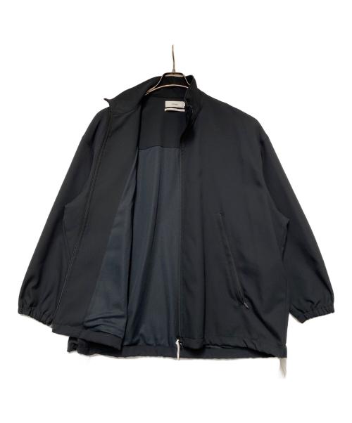 Graphpaper（グラフペーパー）Graphpaper (グラフペーパー) Stretch Double Satin Track Blouson ブラック サイズ:1 未使用品の古着・服飾アイテム