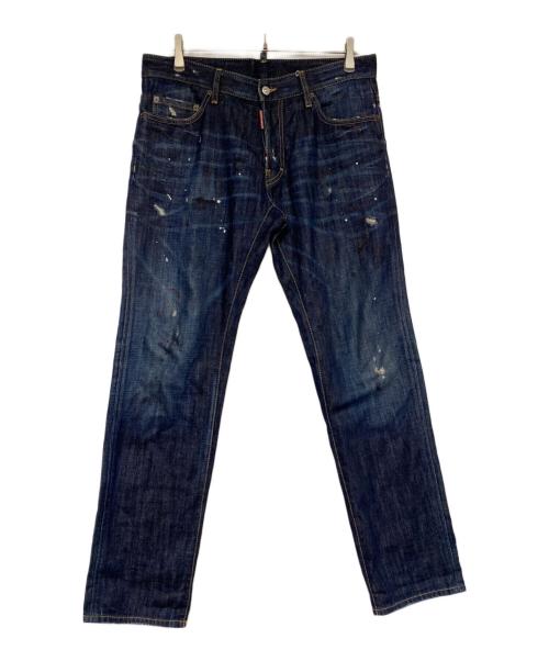 DSQUARED2（ディースクエアード）DSQUARED2 (ディースクエアード) デニムパンツ インディゴ サイズ:48の古着・服飾アイテム