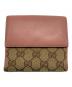 GUCCI (グッチ) 2つ折り財布 ピンクベージュ：7000円