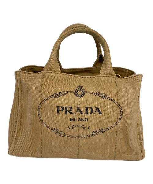 PRADA（プラダ）PRADA (プラダ) トートバッグ ベージュの古着・服飾アイテム