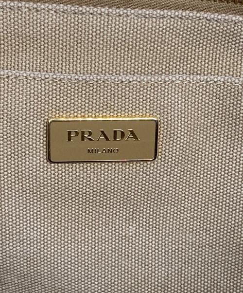 PRADA（プラダ）PRADA (プラダ) トートバッグ ベージュの古着・服飾アイテム
