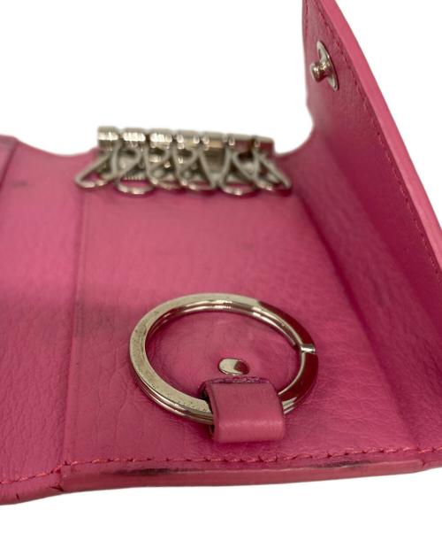 BALENCIAGA（バレンシアガ）BALENCIAGA (バレンシアガ) 6連キーケース ピンクの古着・服飾アイテム