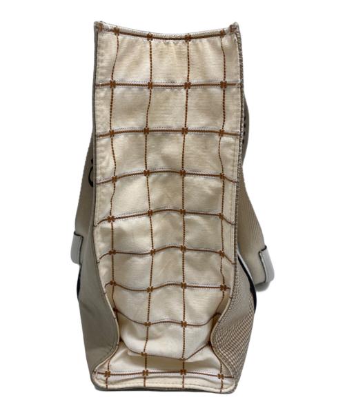 Chloe（クロエ）Chloe (クロエ) ウッディミディアムトートバック ブラウンの古着・服飾アイテム