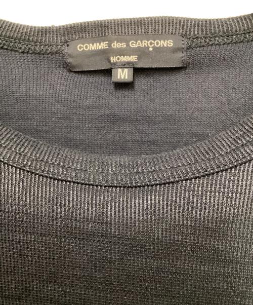 COMME des GARCONS（コムデギャルソン）COMME des GARCONS (コムデギャルソン) 切替カットソー ネイビー サイズ:Mの古着・服飾アイテム