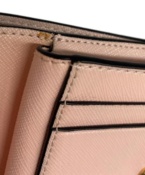 MARC JACOBS（マークジェイコブズ）MARC JACOBS (マークジェイコブズ) スナップショットウォレット ピンクの古着・服飾アイテム