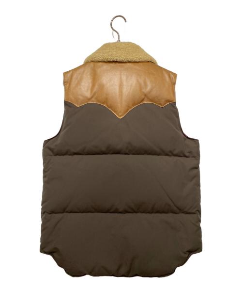 RockyMountainFeatherBed（ロッキーマウンテンフェザーベッド）RockyMountainFeatherBed (ロッキーマウンテンフェザーベッド) ダウンベスト ブラウン サイズ:Sの古着・服飾アイテム