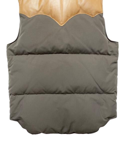 RockyMountainFeatherBed（ロッキーマウンテンフェザーベッド）RockyMountainFeatherBed (ロッキーマウンテンフェザーベッド) ダウンベスト ブラウン サイズ:Sの古着・服飾アイテム
