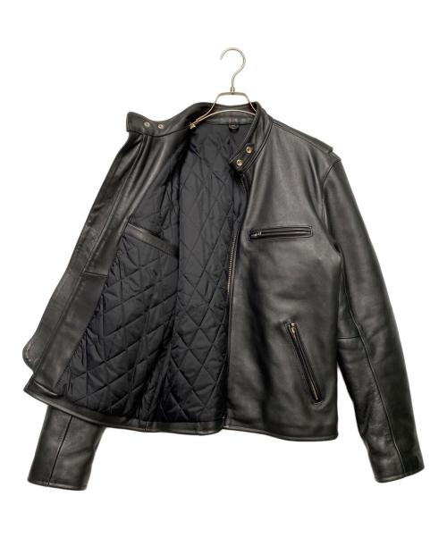 FREEDOM（フリーダム）FREEDOM (フリーダム) freedom　レザージャケット ブラック サイズ:SIZE42の古着・服飾アイテム