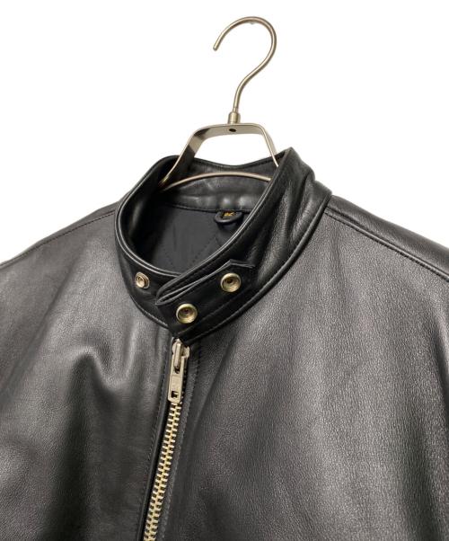 FREEDOM（フリーダム）FREEDOM (フリーダム) freedom　レザージャケット ブラック サイズ:SIZE42の古着・服飾アイテム