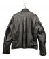FREEDOM (フリーダム) freedom　レザージャケット ブラック サイズ:SIZE42：10000円
