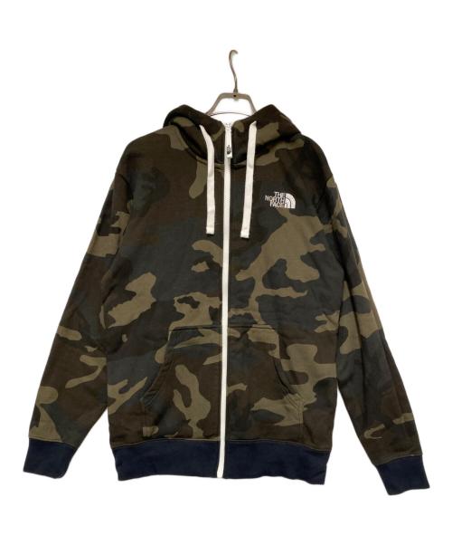 THE NORTH FACE（ザ ノース フェイス）THE NORTH FACE (ザ ノース フェイス) THE NORTH FACE　ジップパーカー カーキ サイズ:Mの古着・服飾アイテム