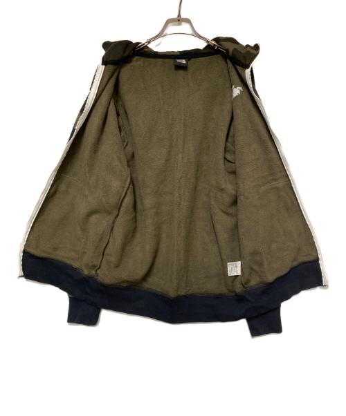 THE NORTH FACE（ザ ノース フェイス）THE NORTH FACE (ザ ノース フェイス) THE NORTH FACE　ジップパーカー カーキ サイズ:Mの古着・服飾アイテム
