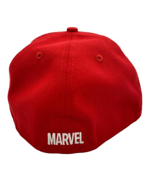 New Era（ニューエラ）New Era (ニューエラ) MARVEL (マーベル) キャップ レッドの古着・服飾アイテム