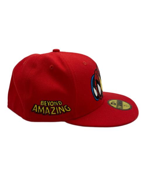 New Era（ニューエラ）New Era (ニューエラ) MARVEL (マーベル) キャップ レッドの古着・服飾アイテム