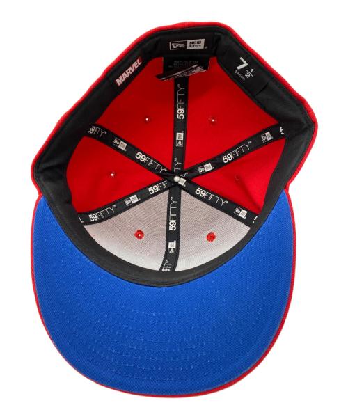 New Era（ニューエラ）New Era (ニューエラ) MARVEL (マーベル) キャップ レッドの古着・服飾アイテム
