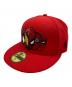 New Era（ニューエラ）の古着「キャップ」｜レッド