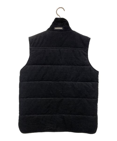 NEIGHBORHOOD（ネイバーフッド）NEIGHBORHOOD (ネイバーフッド) コーデュロイベスト ブラック サイズ:Sの古着・服飾アイテム