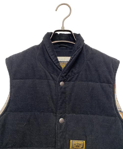 NEIGHBORHOOD（ネイバーフッド）NEIGHBORHOOD (ネイバーフッド) コーデュロイベスト ブラック サイズ:Sの古着・服飾アイテム