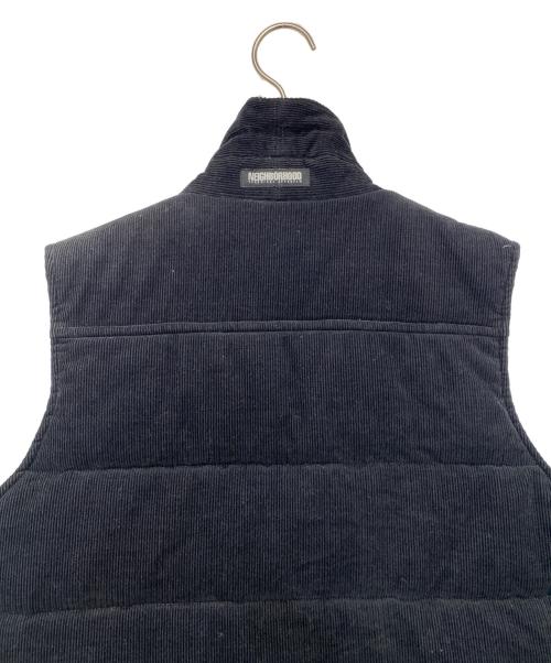 NEIGHBORHOOD（ネイバーフッド）NEIGHBORHOOD (ネイバーフッド) コーデュロイベスト ブラック サイズ:Sの古着・服飾アイテム