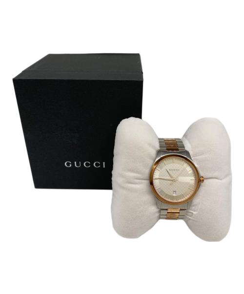 GUCCI（グッチ）GUCCI (グッチ) 腕時計 ホワイトの古着・服飾アイテム