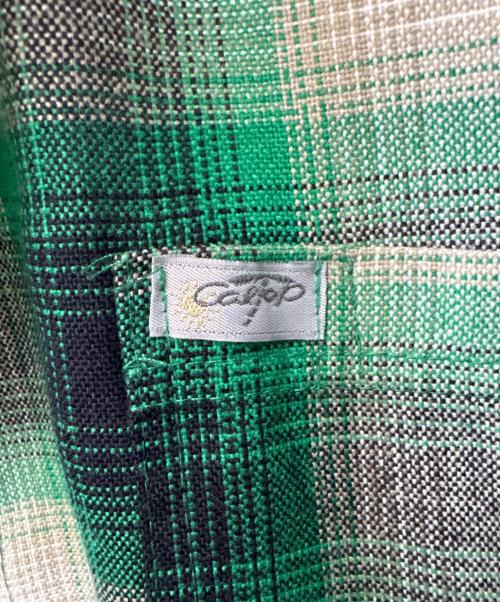 CalTop（キャルトップ）CalTop (キャルトップ) 長袖シャツ グリーン サイズ:2XLの古着・服飾アイテム