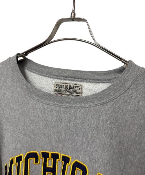 STEVE&BARRY'S（スティーブ&バリーズ）STEVE&BARRY'S (スティーブ&バリーズ) カレッジスウェット グレー サイズ:Lの古着・服飾アイテム
