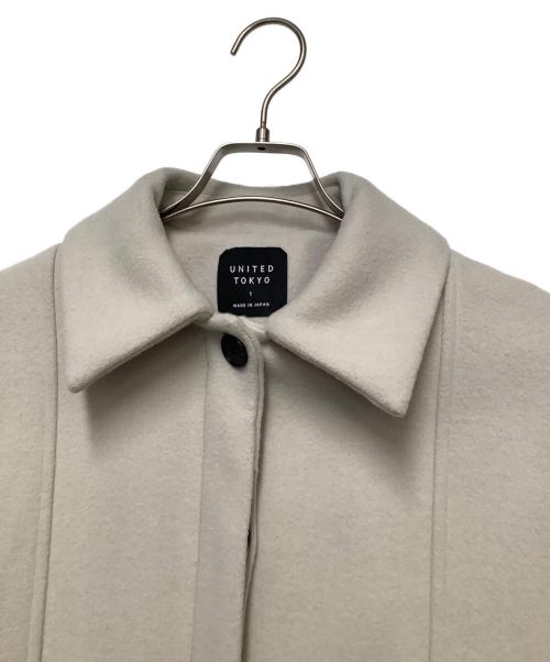 UNITED TOKYO（ユナイテッドトーキョー）UNITED TOKYO (ユナイテッドトーキョー) ウールコート ベージュ サイズ:１の古着・服飾アイテム