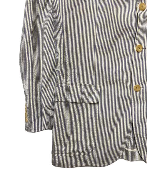 POLO RALPH LAUREN（ポロ・ラルフローレン）POLO RALPH LAUREN (ポロ・ラルフローレン) ブレザー ネイビー×ホワイト サイズ:不明の古着・服飾アイテム