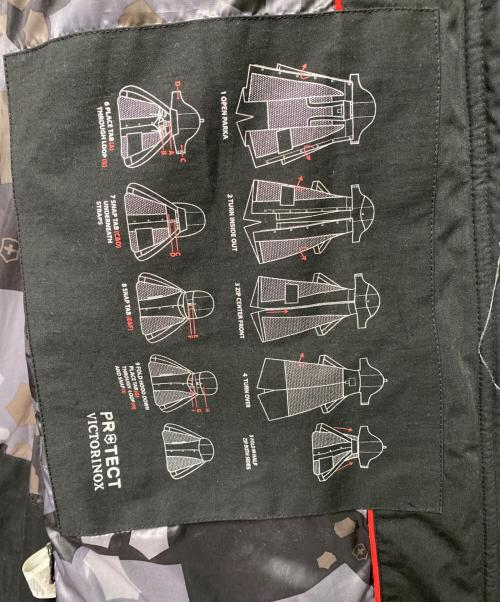 VICTORINOX（ビクトリノックス）VICTORINOX (ビクトリノックス) ダウンコート ブラック サイズ:Mの古着・服飾アイテム