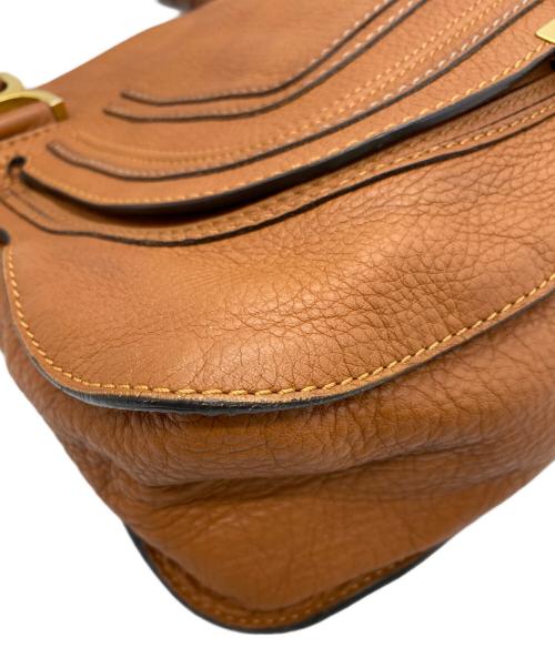 Chloe（クロエ）Chloe (クロエ) マーシー ショルダーバッグ　2WAYバッグ オレンジの古着・服飾アイテム