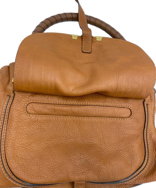 Chloe（クロエ）Chloe (クロエ) マーシー ショルダーバッグ　2WAYバッグ オレンジの古着・服飾アイテム