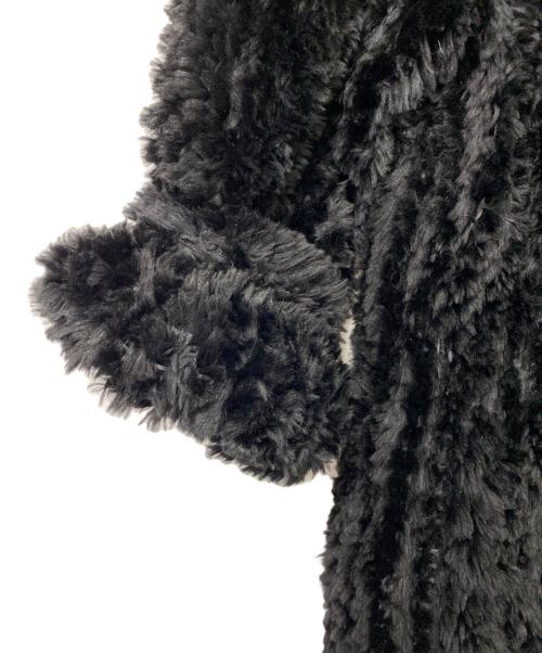 Chloe（クロエ）Chloe (クロエ) 毛皮ハーフコート ブラック サイズ:freeの古着・服飾アイテム