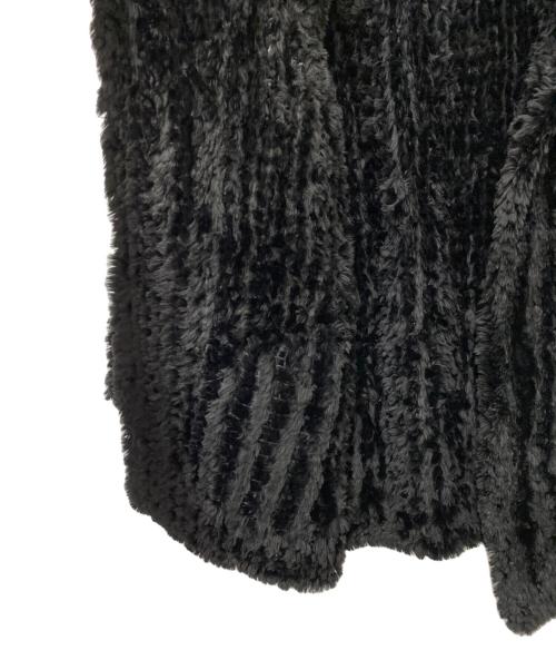 Chloe（クロエ）Chloe (クロエ) 毛皮ハーフコート ブラック サイズ:freeの古着・服飾アイテム