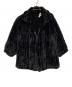 Chloe（クロエ）の古着「毛皮ハーフコート」｜ブラック