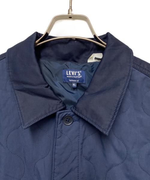 LEVI'S（リーバイス）LEVI'S (リーバイス) キルティングジャケット ネイビー サイズ:XL 未使用品の古着・服飾アイテム