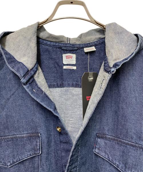 LEVI'S（リーバイス）LEVI'S (リーバイス) フーデッドジャケット ブルー サイズ:XL 未使用品の古着・服飾アイテム