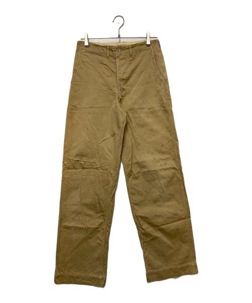 BUZZ RICKSON'S（バズリクソンズ）Buzz Rickson's (バズリクソンズ) チノパンツ ブラウン サイズ:78.5cmの古着・服飾アイテム