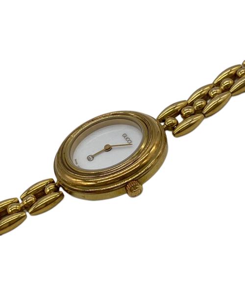 GUCCI（グッチ）GUCCI (グッチ) リストウォッチ ホワイトの古着・服飾アイテム