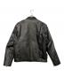 HORN WORKS (ホーンワークス) レザーライダースジャケット ブラック サイズ:3L：8000円